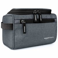 Amazon Basics Travel Bag | 6L Toiletry Organizer Hanging Dopp Kit 