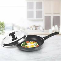 MILTON Fry Pan 22 cm diameter with Lid 1.4 L capacity