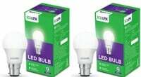 EcoLink 9-Watt Base B22 LED Bulb (Pack of 2) 