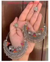 Beads Alloy Jhumki Earring