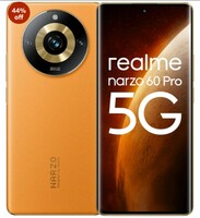realme narzo 60 Pro (Mars Orange,8GB+128GB) MediaTek Dimensity 7050 | 120 Hz Super Amoled Curved Display | 100 MP OIS Camera