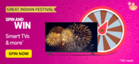 Amazon Great Indian Festival Spin and Win Smart TVs & more cashback rewards*