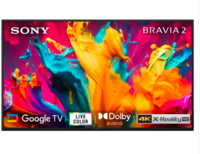 SONY Bravia 2 108 cm (43 inch) Ultra HD (4K) LED Smart Google TV 2024 Edition (K-43S20B)