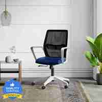 Godrej Interio Vurv Mid Back Fabric Office Arm Chair
