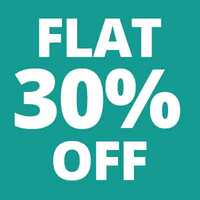 FLAT 30% OFF on your first  medicine order