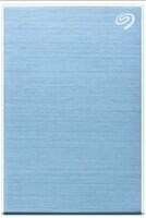 Seagate One Touch 2TB External HDD with Password Protection Light Blue, for Windows and Mac, with 3 Yr Data Recovery Services, and 6 Months Mylio Create Plan and Dropbox Backup Plan (STKY2000402) 