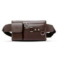 INKMILAN Adams Unisex Waist Bag | Travel Pouch, Passport Holder | Perfect for Hiking, Walking, Travelling | Lightweight Crossbody Chest Bag for Men and Women