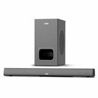 VW Sonic Bar | 120W Soundbar | 5.25" Wired Subwoofer (Black)