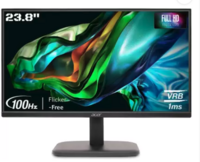 Acer 60.45 cm (23.8 inch) Full HD IPS Panel with-Visioncare, VGA, HDMI, Ergonomic Stand, Flicker-Free Monitor