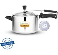 Greenchef Coral Inner Lid IB 5 L Inner Lid Induction Bottom Pressure Cooker