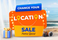 Goibibo Change Your Location Sale (till 12 Oct) : Get up to 50% OFF* on Travel Bookings! 