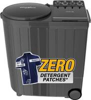 Whirlpool 10 kg 5 Star with Auto Restart, End of Cycle Buzzer and Faster Drying Semi Automatic Top Load Washing Machine Grey  (ACE XL 10 DMIX GRAPHITE GREY (10YR))