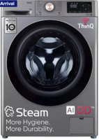 LG 11 kg with Wi-Fi Enabled,AI Direct Drive Technolog Fully Automatic Front Load Washing Machine Silver  (FHP1411Z9P)