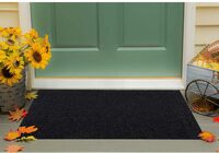 Amazon Brand - Solimo Rubber Anti Slip 1 Piece Medium Size Door Mat 24'X36''