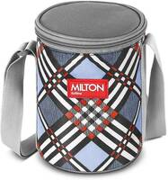MILTON steel treat 3 blue 840 ml 3 Containers Lunch Box  (840 ml, Thermoware)