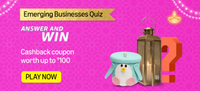 Emerging businesses Quiz Answers | Get 20% up to ₹100 Coupon Reward