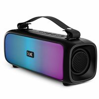 boAt Stone 580 Bluetooth Speaker with 12W RMS Stereo Sound, LED Lights, Up to 8 HRS Playtime