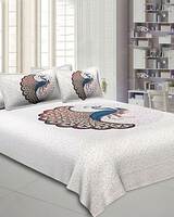 Up to 91% Off on Jaipur Fabric Bedsheet 