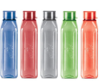 Milton Set Of 5 Assorted Prime 1000 Pet BPA Free Water Bottle 1 L
