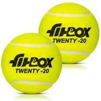 FitBox Sports Twenty20 Ball (Pack of 2) Tennis Ball, Cricket Ball for Street Match Cricket Ball Tennis & Lawn Cricket