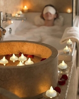 eCraftIndia White 18-Pieces Water Sensor Waterproof Smokeless LED Light Diyas