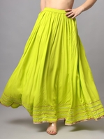 KALINI Embellished Flared Maxi Skirts