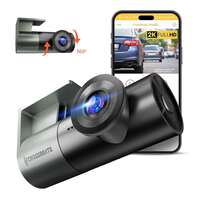 Crossbeats RoadEye Neo Dash Camera for Car | WiFi & APP | 2MP FHD 1080p 170° Wide Angle Dashcam 