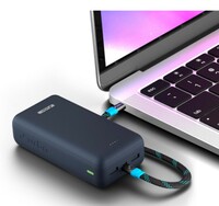 URBN 27000 mAh 65W Ultra Fast Charging Compact Power Bank | Type C Power Delivery (Input& Output) | Quick Charge | Two-Way Fast Charging | Charge Laptop/Mobiles/TWS/Speakers | (Blue)