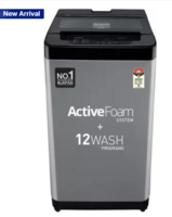 Panasonic 6.5 kg Fully Automatic Top Load Washing Machine Black, Grey  (NA-F65LF3CRB)