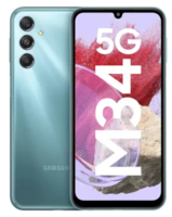 SAMSUNG Galaxy M34 5G (Waterfall Blue, 128 GB) (6 GB RAM)