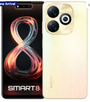 Infinix SMART 8 (Shiny Gold, 64 GB) (4 GB RAM)