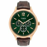 TIMEX Men Green Round Dial Analog Watch - TWEG18434 [Apply 20% Off Coupon]