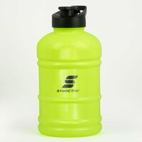 Amazon Brand - Symactive Leakproof Unbreakable Gym Protein Shaker Gallon Bottle 