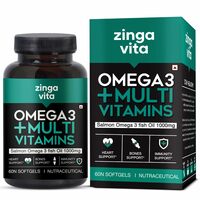 Apply ₹100 Off Coupon | Omega 3 Fish Oil With Multivitamin (60 Capsules) @397.