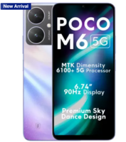 POCO 5G Smartphones Starts @ 7999 + Extra 10% Bank Discount.
