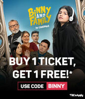 Binny and Family - Buy 1 Get 1 Free Offer