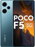 Lowest: POCO F5 5G (Electric Blue, 256 GB) (8 GB RAM)