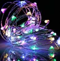 Tu Casa DW-424 - LED Copper Wire String Light Battery Powered - 5 Mtrs - Multi