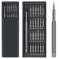 Crasts 24 in 1 Mini Screwdriver Set with Case, Small Screwdriver Set of Flathead and Phillips, Screwdrivers Magnetic Micro Screwdriver Kit, Screwdriver Set for Electronics