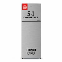 Haier 240L, 5 In 1 Convertible Double Door Refrigerator