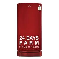 Godrej 183 L 2 Star Farm Fresh Crisper Technology With Jumbo Vegetable Tray Direct Cool Single Door Refrigerator Appliance(2023 Model, RD R190B WRF WN RD, Wine Red)