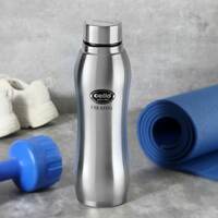 CELLO Aqua Pro Stainless Steel Water Bottle, 1000 ml, 1 Unit, Silver