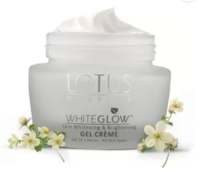 LOTUS HERBALS WhiteGlow Skin Whitening And Brightening Gel with SPF-25, for all skin types  (60 g)