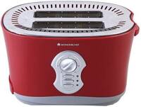 WONDERCHEF Crimson Edge Slice Toaster Plus 800 W Pop Up Toaster  (Red)