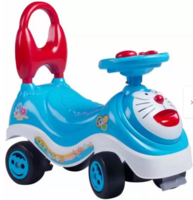 CeeJay Doraemon Magic CAR & Frog Scooter with Latest Music Handle