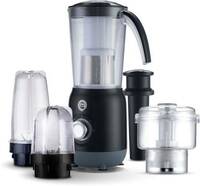 MasterChef MJ 04 400 W Juicer Mixer Grinder  (Power Blender | 4 Jars | with Chopper | Black)