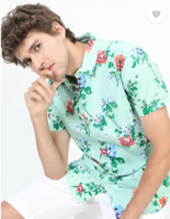 HIGHLANDER - Men Slim Fit Printed Shirt (Up To 76% OFF !!)