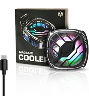 Virtutron Frost Master Wired Magnetic Instant Mobile Cooler| Cooling pad | Gaming Fan | for Superfast Cooling Enhanced Refrigeration Chip Compatible for iPhones & Android Devices – (1 Year Warranty) 