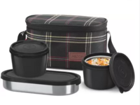 Milton Decker Lunch Box (3 Containers, 1 x 475 ml , 2 X 500 ml each) With Jacket 3 Containers Lunch Box  (1475 ml)