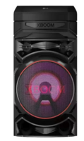 LG XBOOM RNC5, Powerful sound, Deep Bass, Mic & Guitar input karaoke Bluetooth Party Speaker  (Black, 2.0 Channel)